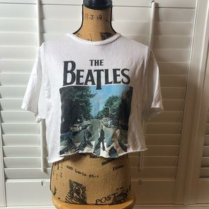 The Beatles Crop-Top